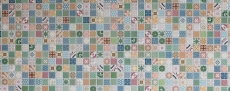 Mosaico de cerámica colorido mosaico azulejo aspecto español retro vintage MOS18D-1616