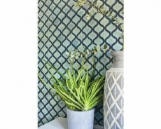 Florentino retro vintage mosaico azulejo de cerámica azul moteado brillante pared baño cocina aseo - MOS13-0408