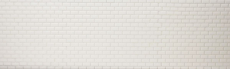 Muestra de mano Mini Metro Subway mosaico azulejo cerámica BLANCO azulejo backsplash cocina MOS26-0102_m