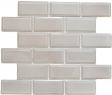 Metro Subway azulejos STONE GREY MUD facetas mosaico azulejo de cerámica piedra gris barro azulejo backsplash cocina MOS26M-0202