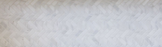 Muestra de mano mosaico azulejo cerámica espiga efecto piedra blanco azulejo backsplash cocina MOS24-SO10_m
