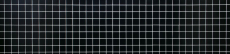 Mosaico de cerámica negro mate azulejo backsplash cocina splashback MOS16-0311_f