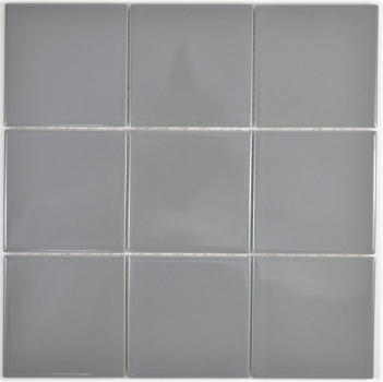 Mosaico de azulejos de cerámica de metal brillante azulejo de la pared azulejo del baño MOS23-2203_f