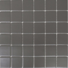 Azulejo de mosaico de cerámica gris metal mate azulejo backsplash cocina backsplash MOS16B-0211