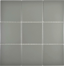 Mosaico de azulejos de pared de cerámica de metal mate salpicaduras de cocina azulejos backsplash - MOS23-2201