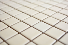 Muestra de mano mosaico azulejo magnolia beige brillante azulejo backsplash mosaico de cerámica MOS18D-1902_m