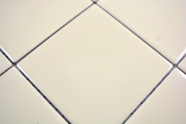 Muestra de mano azulejo mosaico cerámica beige brillante azulejo de baño WC MOS23-1201_m