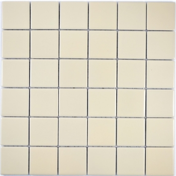 Muestra de mano mosaico azulejo beige magnolia mate backsplash cocina splashback MOS14-1911_m