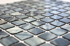 Madre de la perla mosaico concha mosaico azul gris azulejo backsplash pared de la cocinaMOS150-SM2582