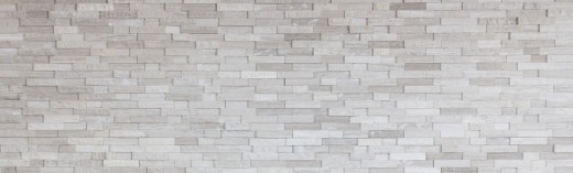 Splitface mármol mosaico de pared de piedra natural de ladrillo gris claro raya backsplash azulejo de la pared - MOS40-3D20