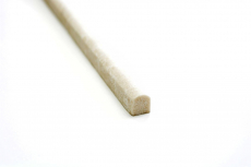Borde de mármol botticino piedra natural marfil crema blanco perfil lápiz aspecto antiguo pared suelo cocina baño aseo - MOSPENC-41315