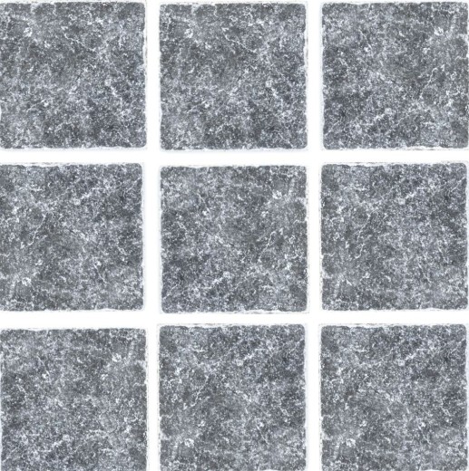 Azulejo mármol piedra natural nero negro antracita gris oscuro piedra natural aspecto antiguo azulejo suelo cocina pared - MOSF-45-46093