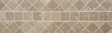 Azulejo Travertino piedra natural Noce nogal marrón azulejo de piedra natural aspecto antiguo plato de ducha pared de ducha cocina azulejo - MOSF-45-46116