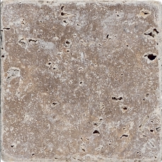 Azulejo Travertino piedra natural Noce nogal marrón azulejo de piedra natural aspecto antiguo plato de ducha pared de ducha cocina azulejo - MOSF-45-46116
