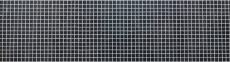 Mosaico de azulejos de cuarzo compuesto de piedra artificial Artificial negro MOS46-ASM22