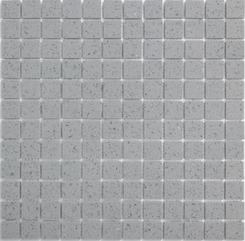 Mosaico de azulejos de cuarzo compuesto de piedra artificial gris MOS46-ASM23