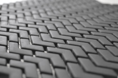 Muestrario de mano mosaico ECO Reciclaje VIDRIO espiga esmalte negro mate MOS140-HB31B_m