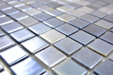 Muestra de mano mosaico ECO Reciclaje GLAS ECO antracita metalizado MOS350-08_m