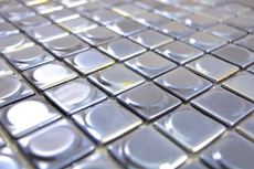 Mosaico ECO GLASS negro metálico 3DR MOS350-18_f | 10 alfombrillas mosaico