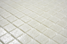 Muestra de mano mosaico azulejo vidrio gris claro pared azulejo baño azulejo ducha splashback azulejo backsplash MOS200-A05-N_m