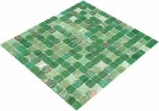 Mosaico de vidrio mosaico azulejos verde menta cobre azulejo backsplash cocina splashback MOS54-0504