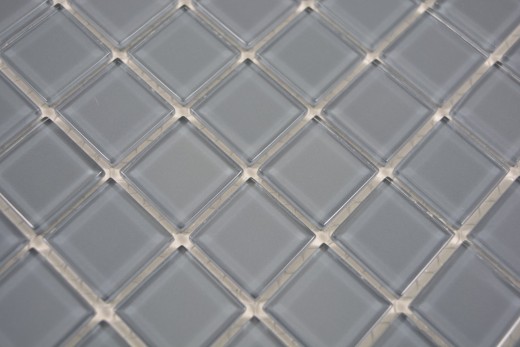 Mosaico de azulejos de vidrio mosaico gris antracita piscina mosaico piscina mosaico MOS63-0202
