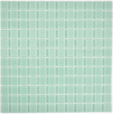 Mosaico de azulejos de vidrio mosaico verde claro turquesa menta mosaico de la piscina MOS63-0107