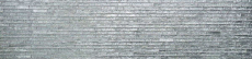 Muestra de mano mosaico azulejo Mosaico de vidrio compuesto translúcido Crystal Chic plata MOS86-8CSV_m
