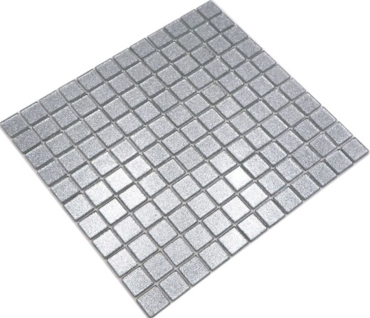 Mosaico de vidrio mosaico de plata azulejo brillo azulejo backsplash pared de la cocina MOS60-0207