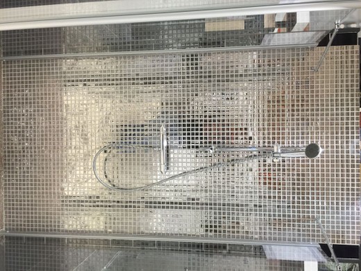 Mosaico de azulejos de mosaico de vidrio galvanoplastia de plata BAÑO WC cocina PARED MOS60-0206