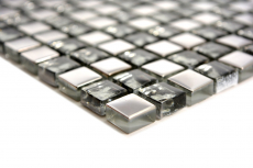 Mosaico de vidrio mosaico de vidrio galvanoplastia de plata BAÑO WC cocina PARED MOS92-0218