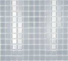 Mosaico de azulejos de vidrio mosaico gris claro piscina mosaico piscina mosaico MOS60-0204