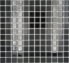 Mosaico de azulejos de vidrio mosaico negro mosaico estera piscina mosaico piscina mosaico MOS60-0304