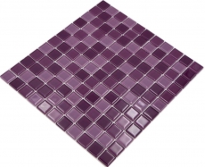 Azulejos de mosaico de vidrio mosaico púrpura violeta BAÑO WC cocina PARED mosaico azulejo MOS62-1104
