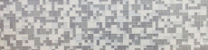 Muestra de mano mosaico azulejo translúcido compuesto blanco combinación mosaico de vidrio Cristal Artificial blanco MOS88-K990_m