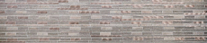 Mosaico de vidrio piedra natural varillas aluminio mosaico bronce cobre brillo pared azulejo backsplash cocina WC - MOS49-GV74
