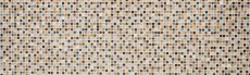 Muestra de mano azulejo mosaico Azulejo backsplash Translúcido beige claro Mosaico de vidrio Piedra de cristal emperador luz MOS92-1053_m
