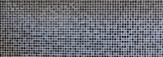 Mosaico de vidrio de piedra natural mosaico de azulejos gris oscuro negro esmerilado relieve de vidrio de mármol azulejo backsplash - MOS83-HQ19