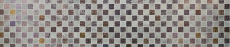 Piedra natural mosaico rústico azulejo mosaico de vidrio cuarcita gris antracita marrón cobre cocina splashback azulejo espejo baño WC - MOS88-CR73
