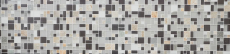 Muestra de mano mosaico azulejo azulejo backsplash translúcido gris marrón combinación vidrio mosaico Crystal piedra gris marrón MOS88-0206_m