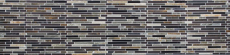 Muestra de mano mosaico azulejo Azulejo espejo translúcido beige marrón gris negro compuesto mosaico de vidrio Piedra de cristal MOS86-0206_m