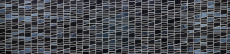 Muestra de mano azulejo mosaico Azulejo backsplash Negro translúcido Mosaico de vidrio escalera Piedra de cristal EP negro MOS87-0107_m
