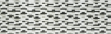 autoadhesivo mosaico stick look vinilo película blanco plata negro azulejo backsplash cocina