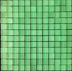 Mosaico de vidrio azulejos de mosaico verde pastel fluorescente pared azulejos backsplash azulejos de cocina azulejos de baño WC - MOS88-0104