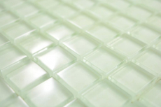 Mosaico de vidrio azulejos de mosaico verde pastel fluorescente pared azulejos backsplash azulejos de cocina azulejos de baño WC - MOS88-0104