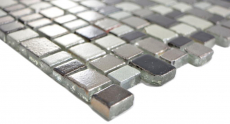 Muestra de mano transparente cristal mosaico vidrio mosaico café pared azulejo backsplash cocina baño MOS85-1213_m