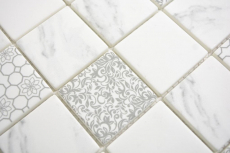 GLASS mosaico ECO Carrara mirada mosaico azulejo pared backsplash cocina cuarto de baño