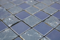 Muestra de mano mosaico de cerámica Bakú azul mosaico azulejo pared azulejo backsplash cocina baño MOS18-0004_m
