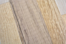 revestimiento mural autoadhesivo ALU metal aspecto madera fondo claro panel mural cocina azulejo espejo