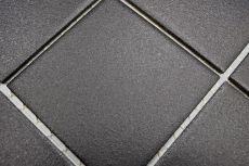 Mosaico de azulejos de pared de cerámica antracita negro antideslizante antideslizante plato de ducha azulejo del piso WC - MOS22-0302-R10